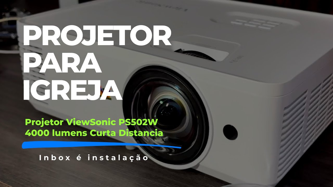 Projetor ViewSonic PS502W 4000 lumens - Curta Distancia