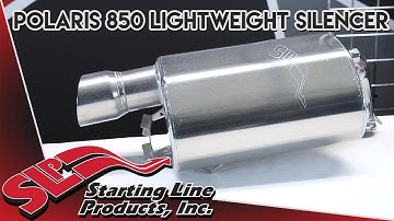 Starting Line Products | Polaris 850 Lightweight Silencer Part Overview