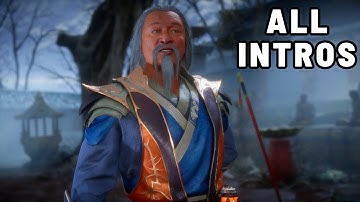 Mortal Kombat 11 – Shang Tsung vs All Characters | All Intro Dialogues (Full Interactions)