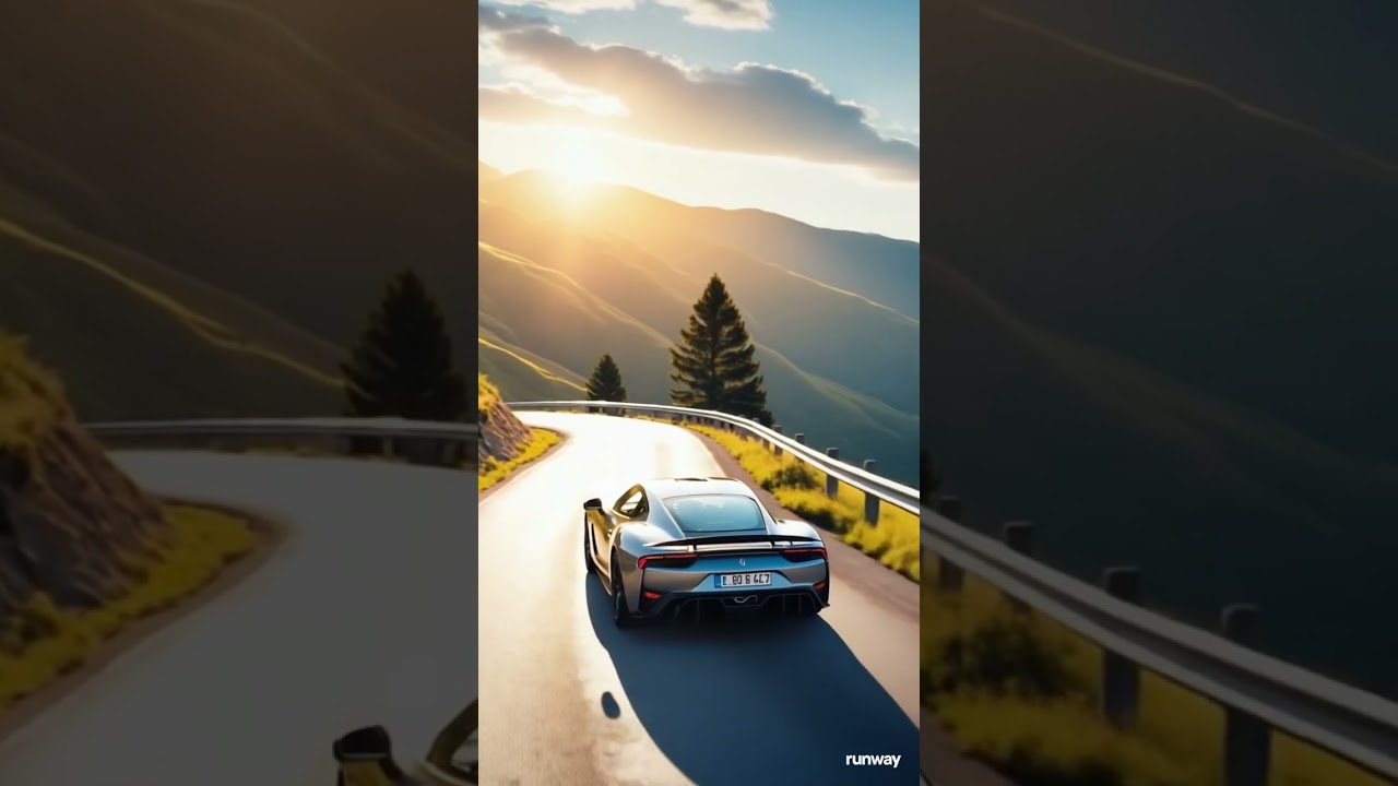 Driving through paradise 🌄🚘  