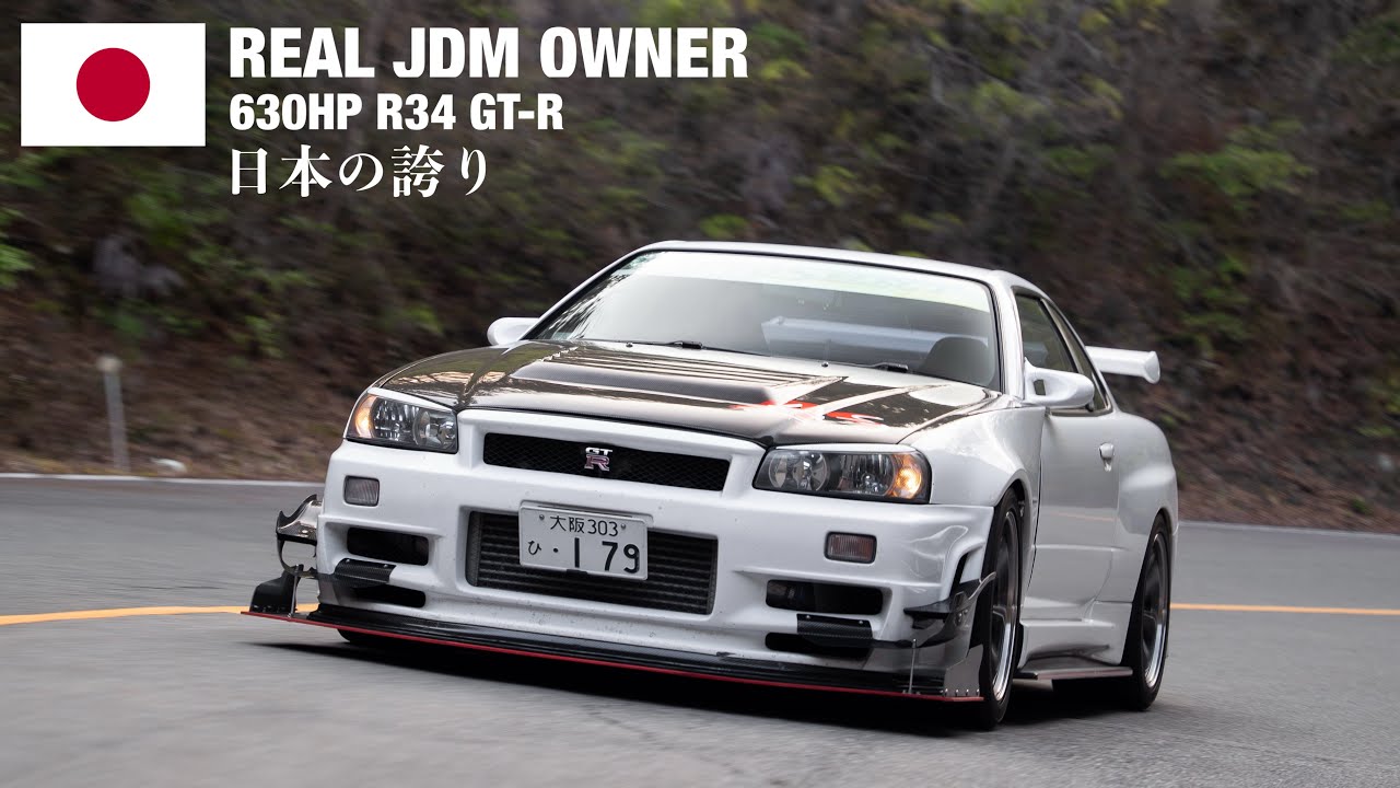 “The One I’ll Never Let Go” — Sarada’s 640HP R34 GT-R in Japan