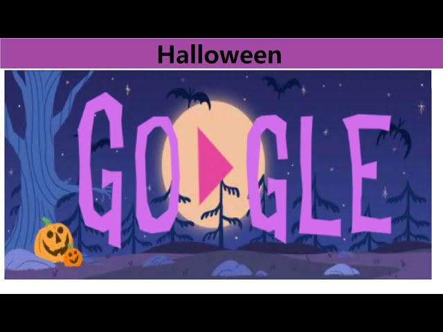 Google celebra Halloween com easter eggs e doodle animado - Canaltech