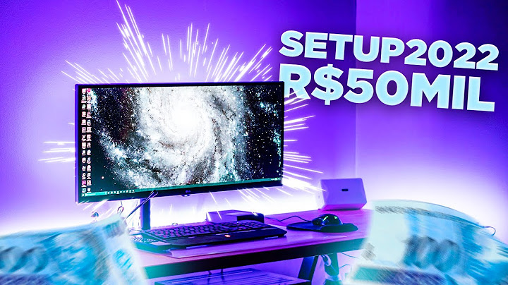 MEU NOVO SETUP GAMER DE R$ 50.000
