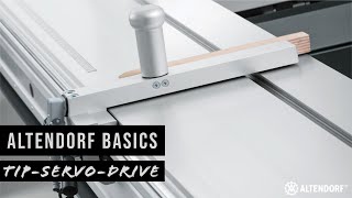 Relief In The Daily Work Altendorf Tip-Servo-Drive