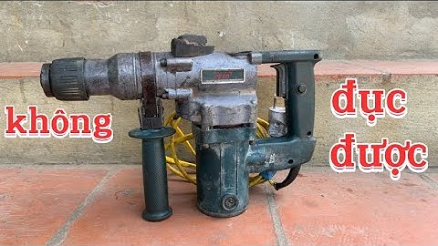 Cách sửa khoan 2 chức năng không đấm được!#vancuongdodien