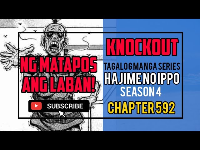 HAJIME NO IPPO/SEASON 4/MANGA chapter 574 / tagalog reviews 