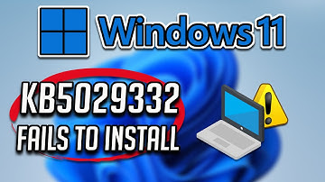FIX Windows Update KB5029332 Not Installing or Downloading In Windows 11