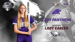 Softball 2024: Bi-District Playoffs - Mission Lady Eagles vs Weslaco Lady Panthers (Game 2)