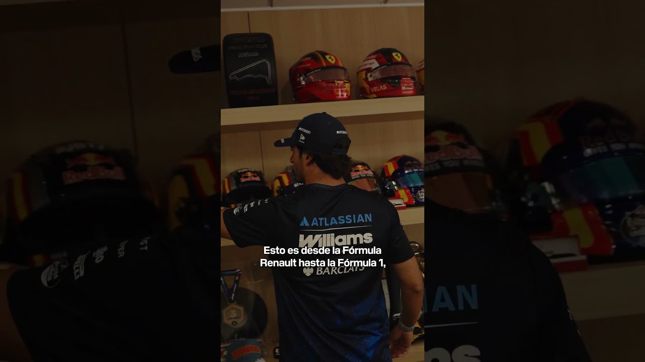Showing Alex Albon my office 👀