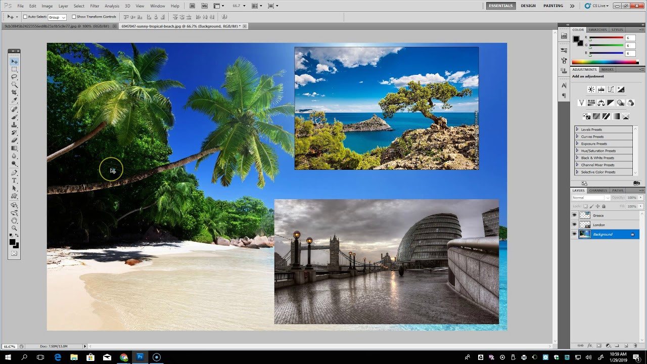 Photoshop Tutorial 1 - YouTube