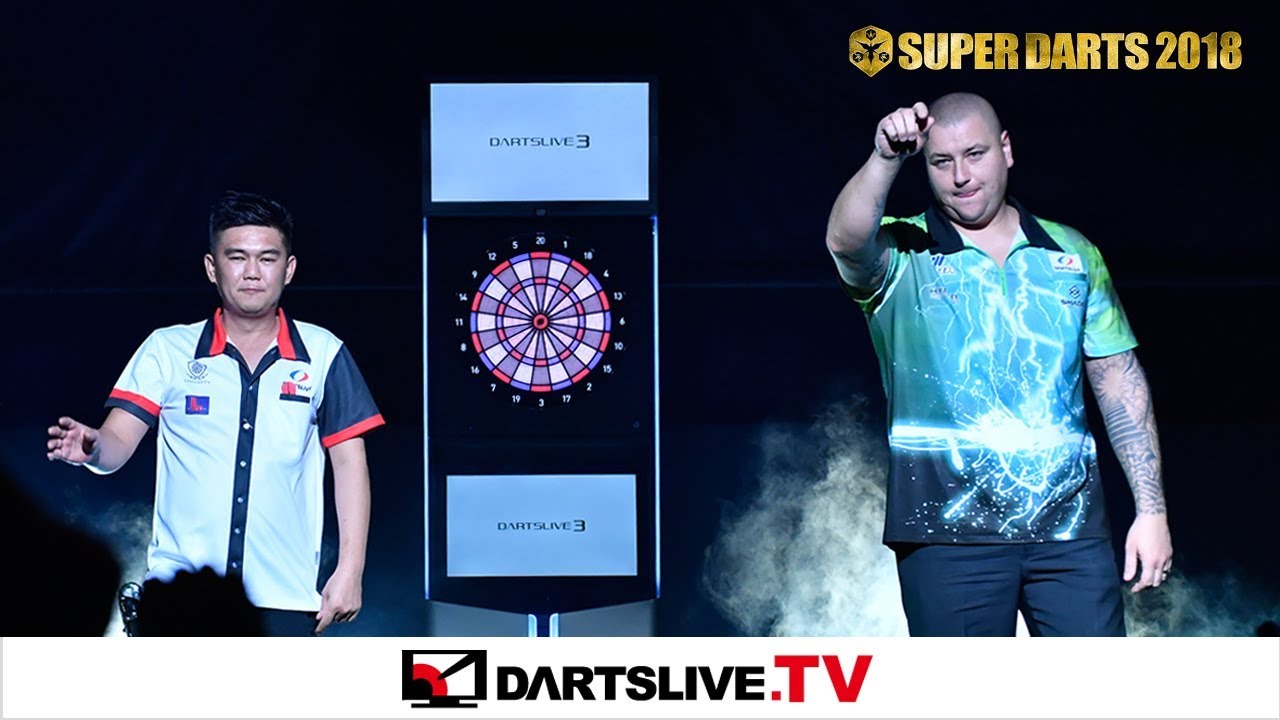 Tan Jenn Ming VS Boris Krcmar】SUPER DARTS 2018 -FIRST ROUND MATCH