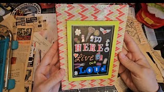 Junk Journal Flip Through for swap