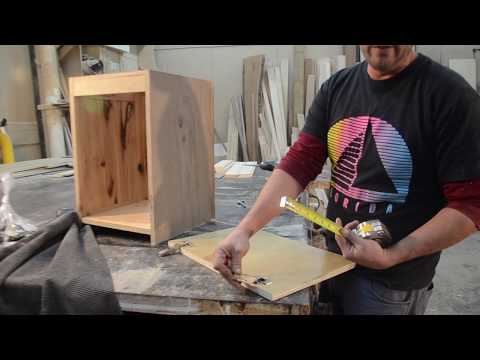 How to Hinge a Cabinet Door | #DIY #woodworking