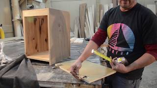 How to Hinge a Cabinet Door | #DIY #woodworking