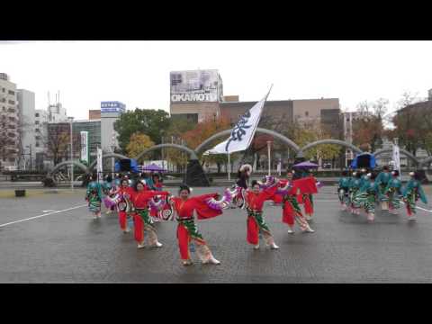 舞  2016.11.27四日市よさこい やったろ舞4K動画