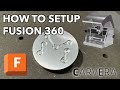 How to setup and use the Carvera CNC with Fusion 360