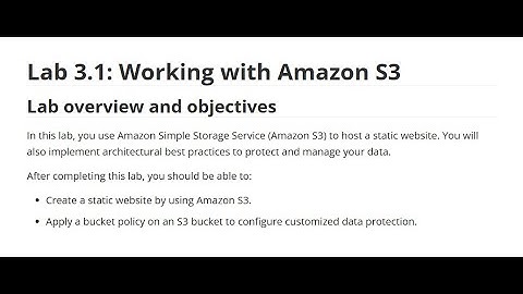 23110229 Trần Anh Huy Lab 3.1: Working with Amazon S3 | CloudComputing