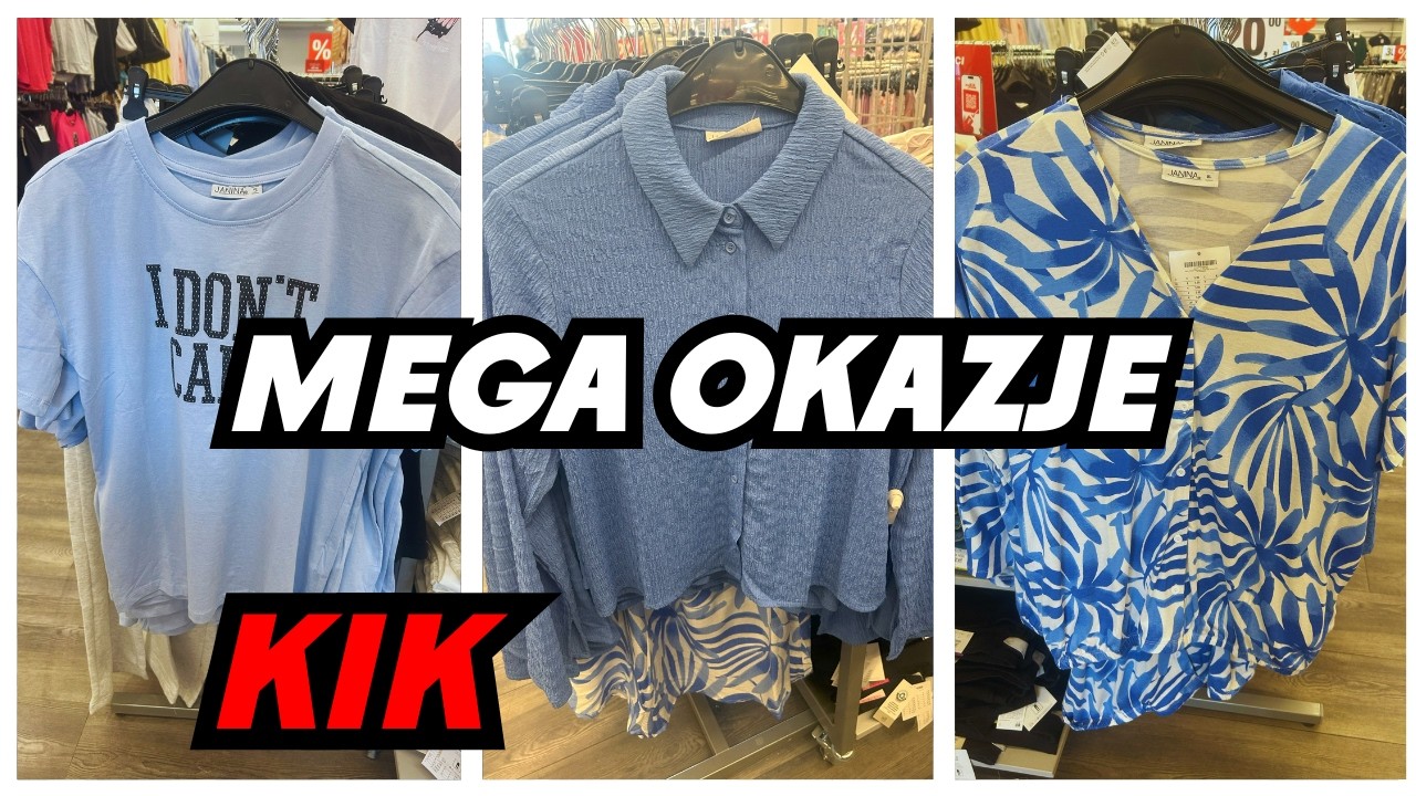 PIĘKNY NIEBIESKI KOMPLET KIK! 🔥 PRZYJEMNE MATERIAŁY 🔥 KIK NOWOŚCI 🔥 PRZEGLĄD KIK 🔥