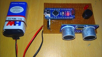 Ultrasonic sensor based Obstacle detectinon using  arduino nao