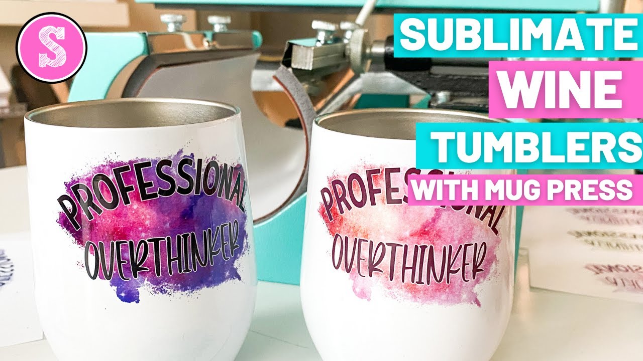 Stemless Wine Cups for Sublimation or Heat Transfer