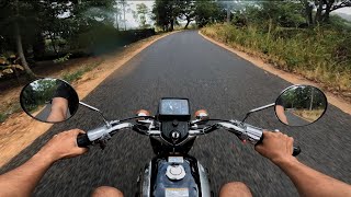 Riding My Honda CD 125 in the Rain 🌧️ | #Japanese