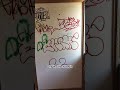 tagging with grogs and markers in abando #graffitiart #madlads #sneakingout #graffiti #delinquent