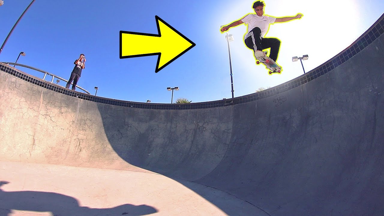 please cartoon BEST TRICK AT THE PARK!