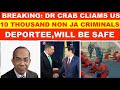 BREAKING:SECURITY MIN DR CARB SAYS 10 THOUSAND NON J'CANS USCRIMINAL DEPORTEE TO JA SAFE.BULLSH!T