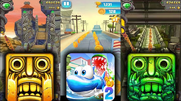 Temple Run 2 Sky Summit Vs Run Fish Run 2 Vs Temple Run 2 Lost Jungle - Endless Run Gameplay