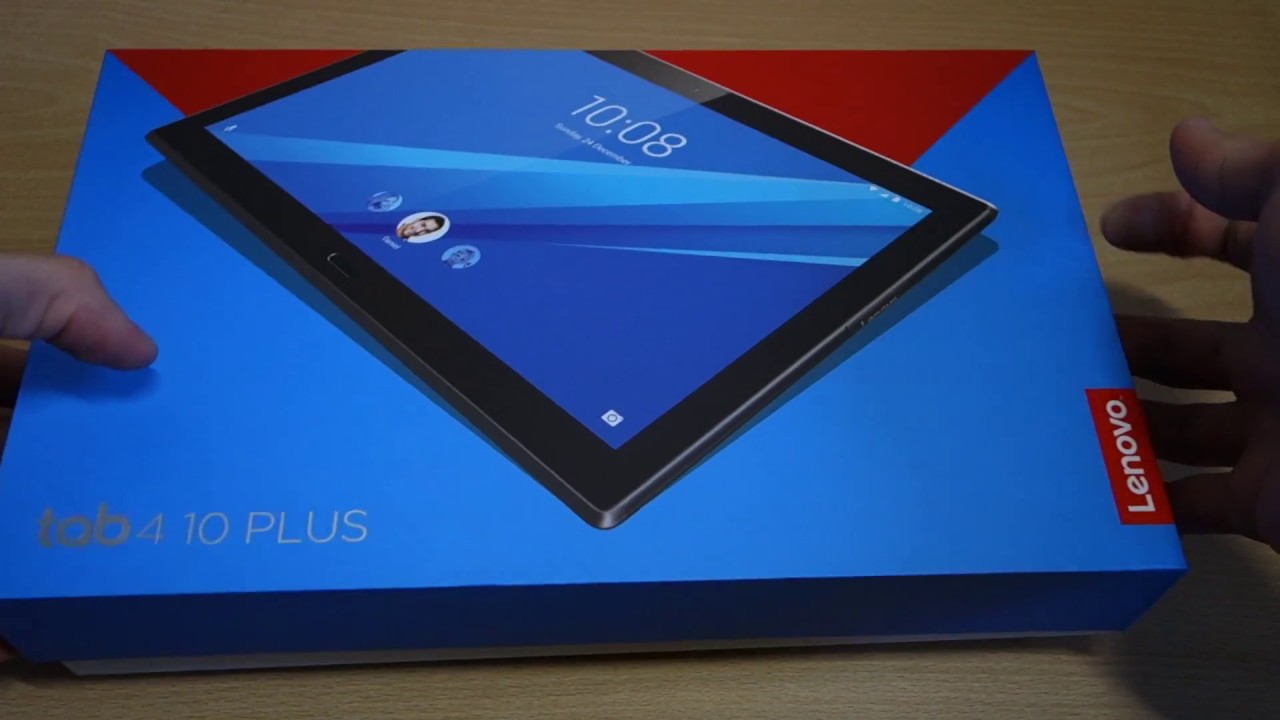 Lenovo Tab 4 10 Plus - Desembalaje