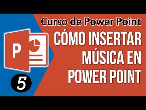 Como Insertar Musica en Power Point | Curso de PowerPoint 2010/2013/2016