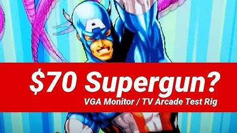 A Cheap and simple arcade test rig