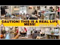 NEW 2021 / COMPLETE DISASTER/ REAL LIFE SUPER MESSY HOUSE/ EXTREME CLEANING/ BEFORE AND AFTER