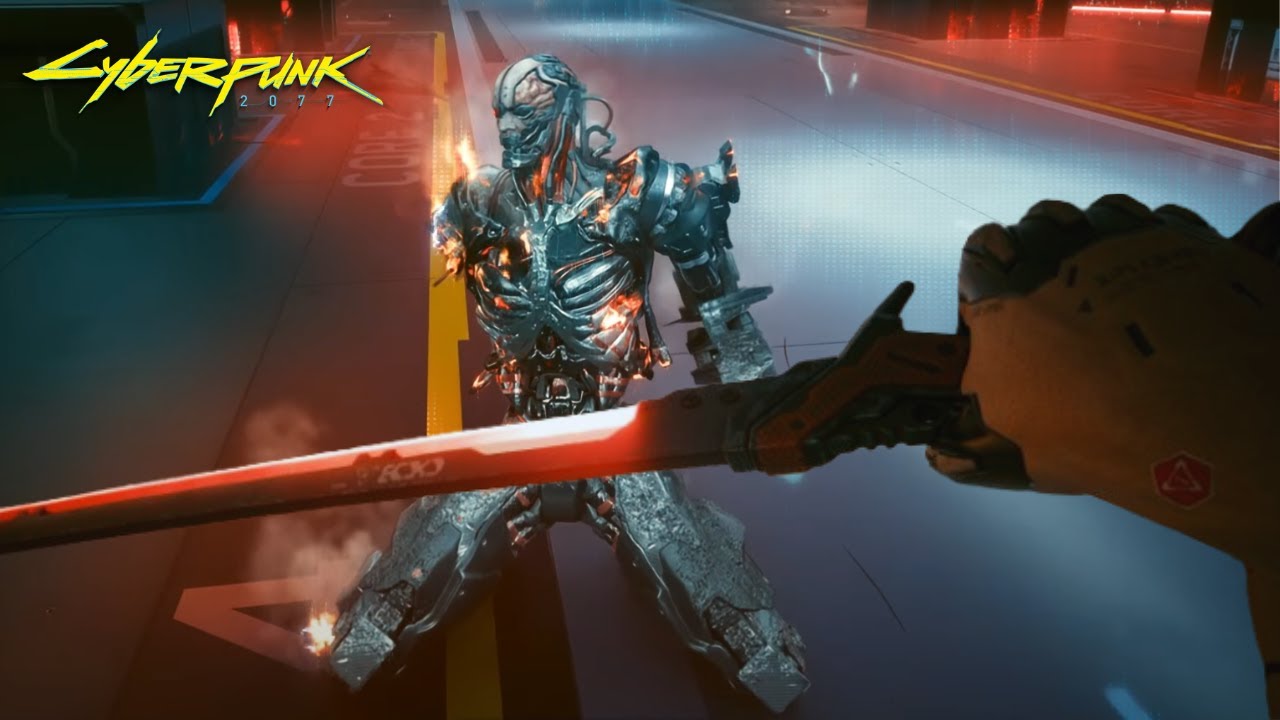 Adam Smasher Boss Fight | Katana Only - Cyberpunk 2077 Gameplay - YouTube