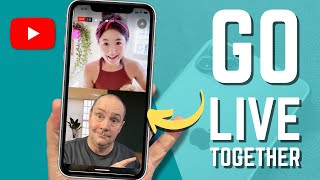 Co-Streaming on YouTube Mobile: Go Live Together Walkthrough screenshot 4