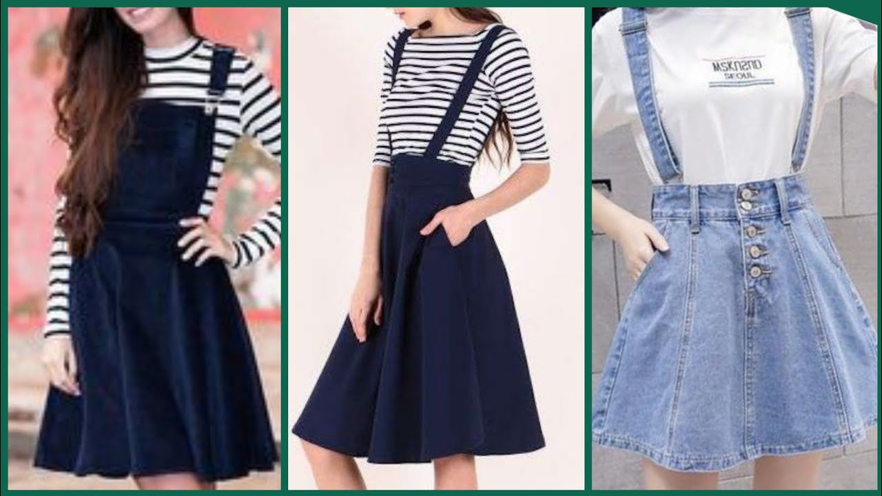 denim dangri frock