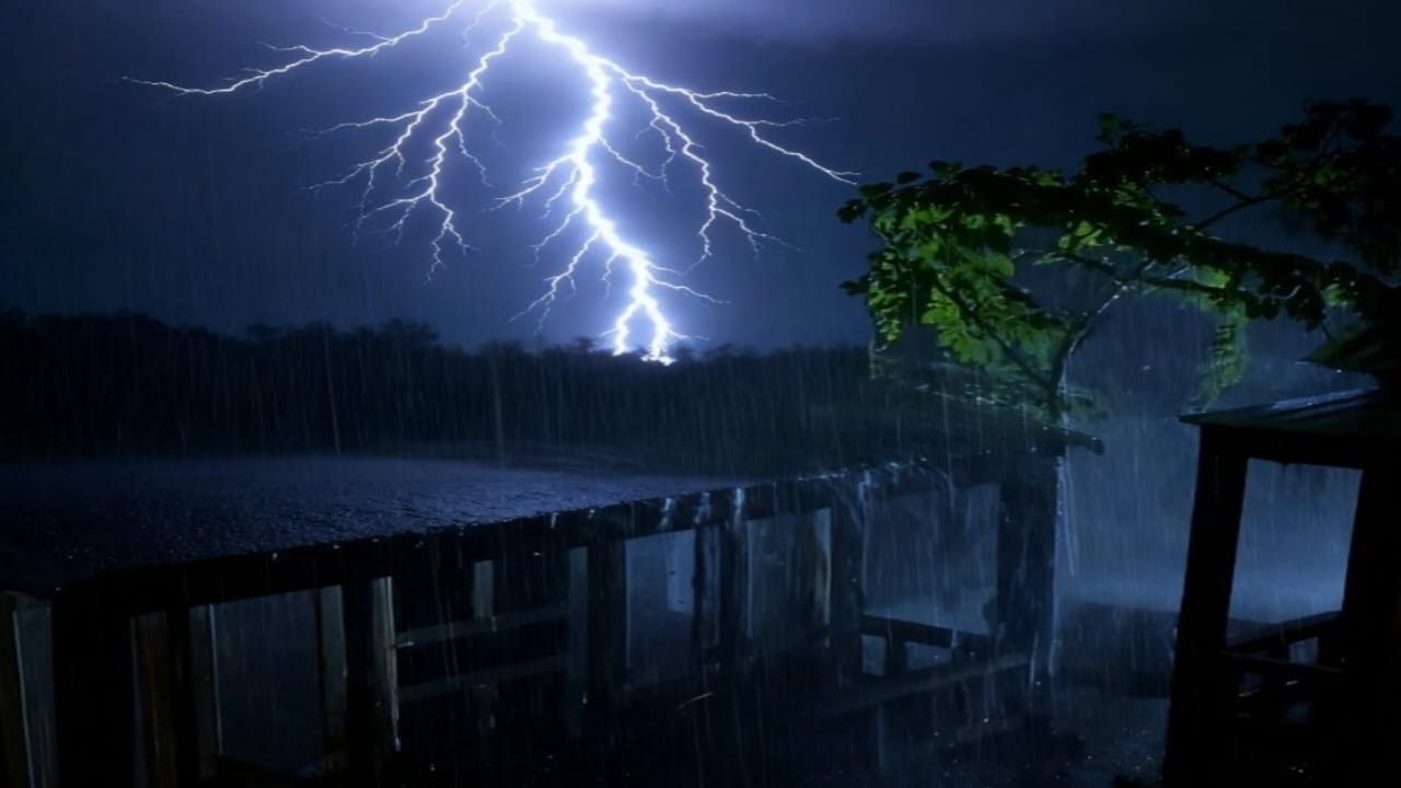 Heavy Rain on Tin Roof – Sleep Fast Tonight