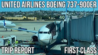 [TRIP REPORT] United Airlines Boeing 737-900ER (FIRST CLASS) San Diego (SAN) - Chicago (ORD) United 737 900er First Class Trip Report