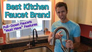Best Kitchen Faucet Brand  Moen VS Delta! The 'Must Have' Features in a PullDown Faucet