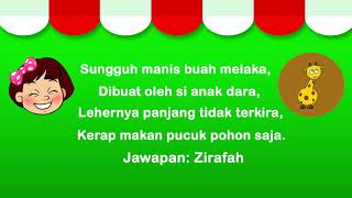 PASAMON - PANTUN TEKA-TEKI 8 MENGUJI MINDA
