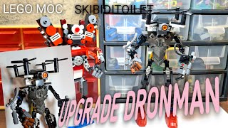 Lego skibiditoilet new upgrade DRONMAN  Titanspeakerman tvwomen | assemble skibiditoilet multiverse