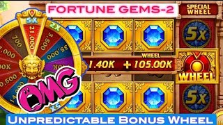 Big Bonus Wheel! 🎰 | Fortune Gems 2 Slot - The Ultimate Money Earning Tricks  screenshot 1