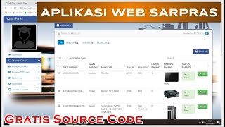 Aplikasi Web Sarana Prasarana Sekolah (Inventaris Barang) Gratis Source Code screenshot 4