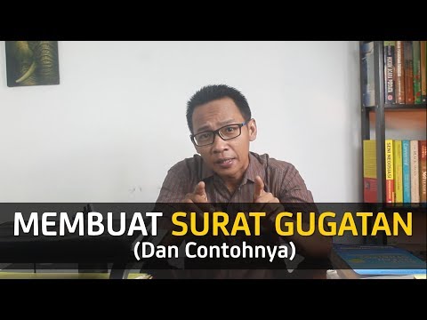 Video: Cara Menulis Tuntutan Untuk Kontrak