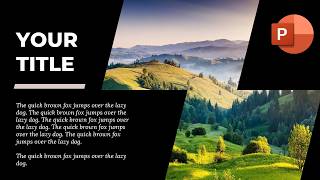 How to Create an Eye-Catching PowerPoint Slide | Professional Presentation Design