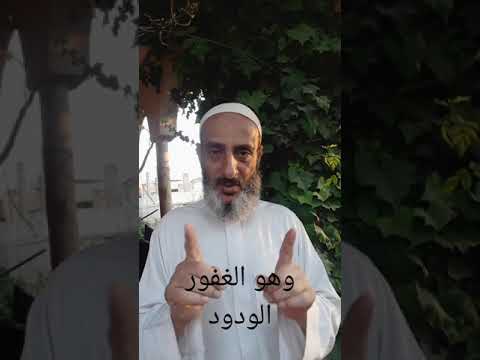 وهو الغفور الودود