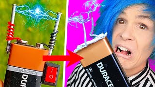WHAT THE 5 MINUTE CRAFTS??!?!?! TRYING 4 DIY INVENTIONS by INVENTOR101