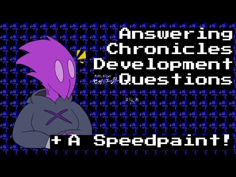 Answering Questions about The Chronicles Series! (ft. a speedpaint!)