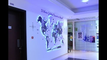 Introducing the LED Wooden World Map in Nordik Color - Illuminate Your World with Style!