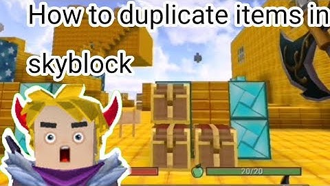 Real Duplicate VS Fake Duplicate 2.11.2 SkyBlock - Blockman go